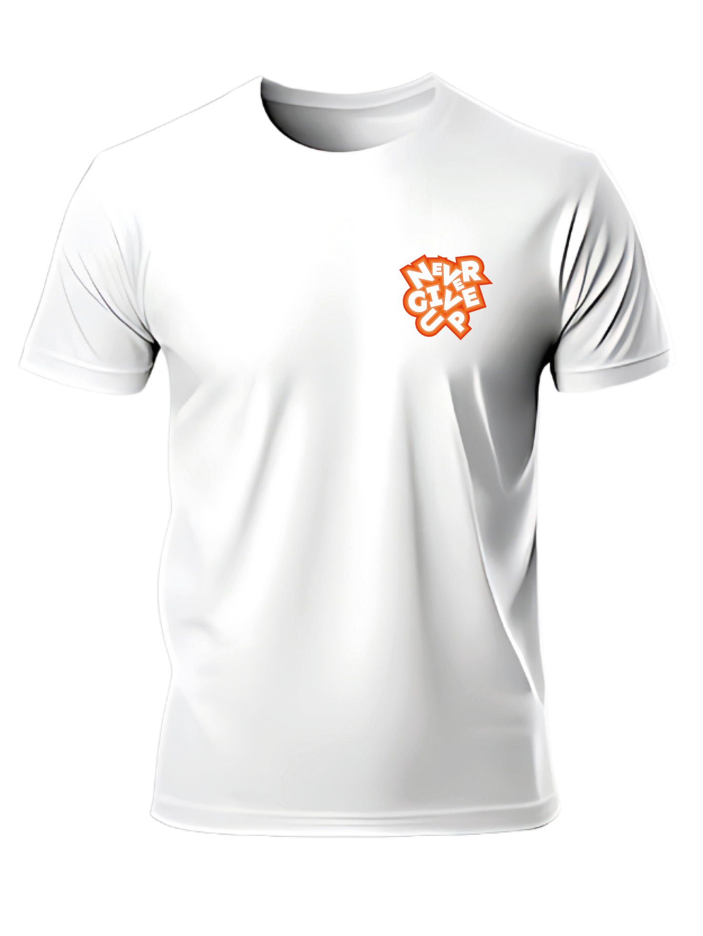 Never Give up CAMISETA o SUDADERA