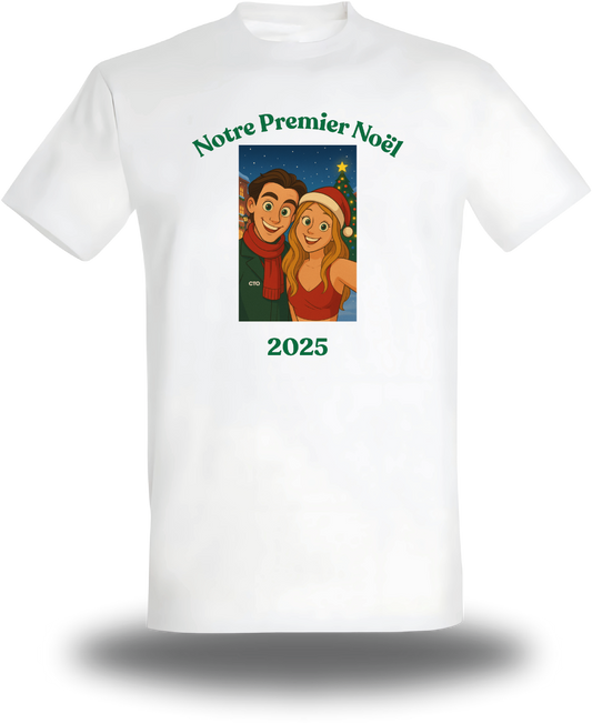 T-shirt personnalisé Noël