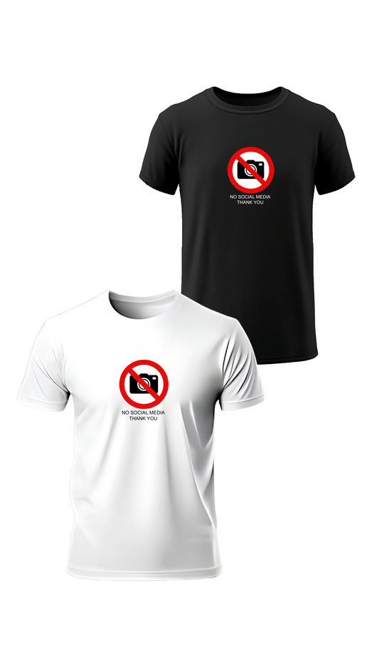 No Social Media T-SHIRT or SWEATSHIRT