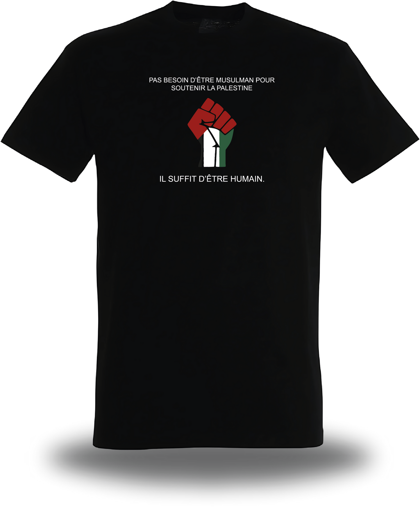 T-Shirt Palestine Il suffit d'être humain