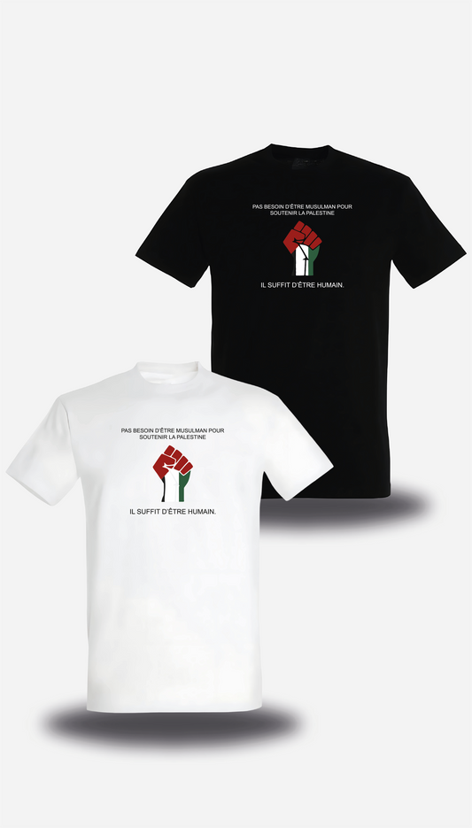 Palestine T-Shirt Just Be Human