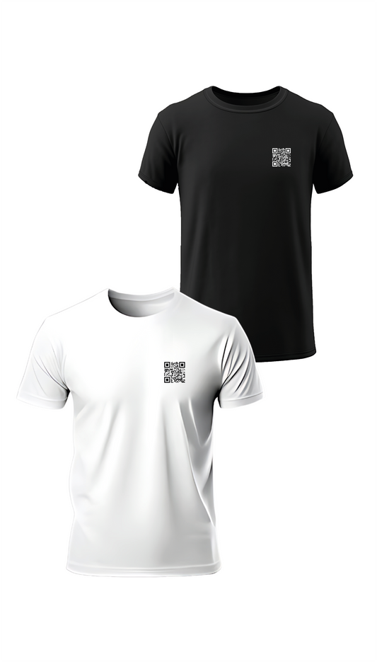 Customizable QR Code T-SHIRT or SWEATSHIRT