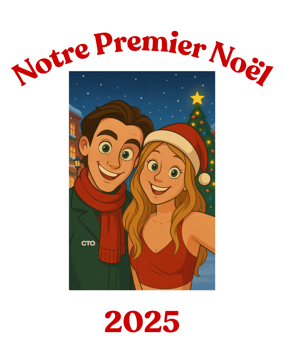 Sweatshirt Noel personnalisé