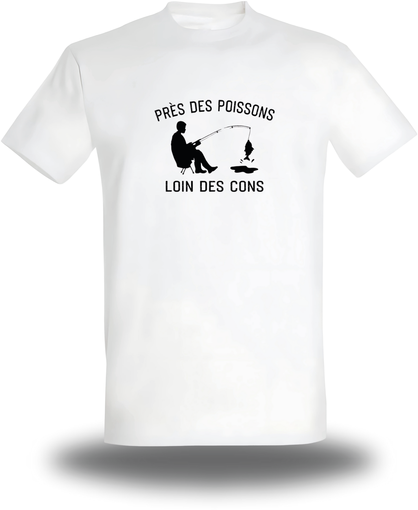 CAMISETA o SUDADERA Cerca de los peces, lejos de los idiotas