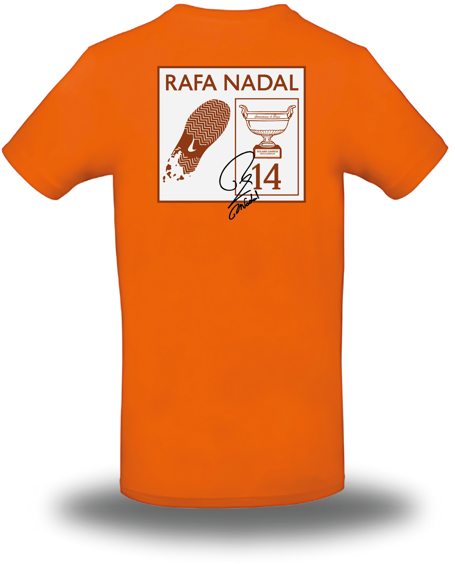 T-Shirt Rafael Nadal Plaque Roland-Garros