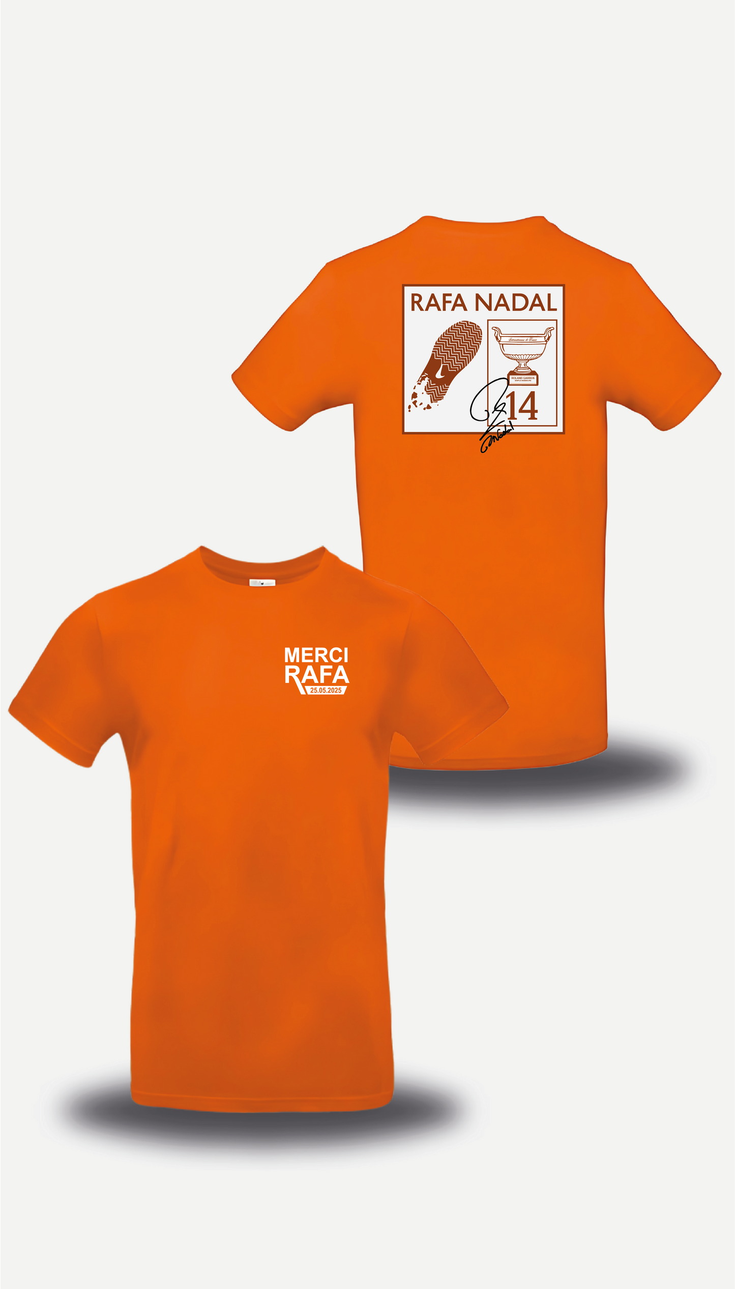 T-Shirt Rafael Nadal Plaque Roland-Garros