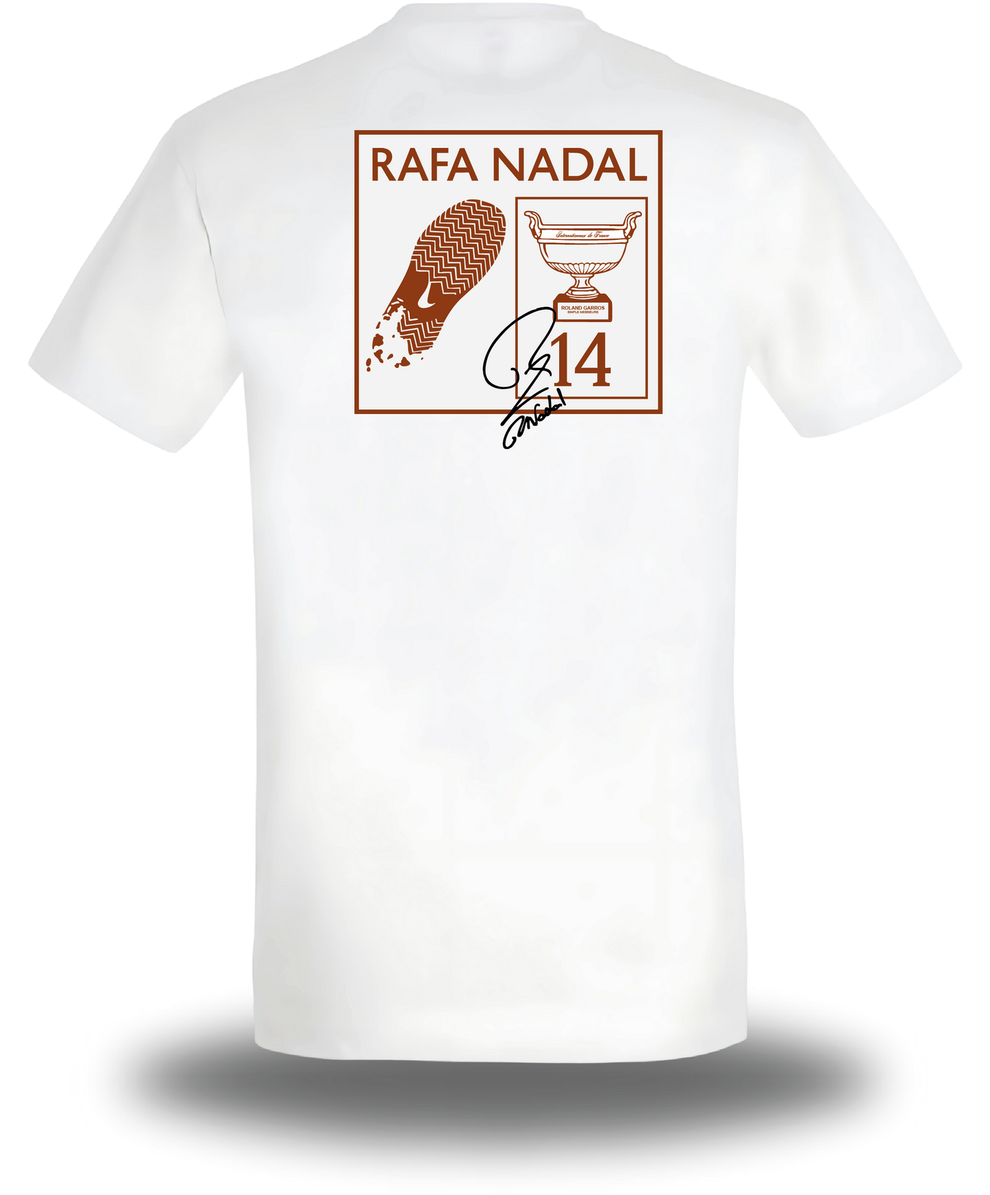 T-Shirt Rafael Nadal Plaque Roland-Garros