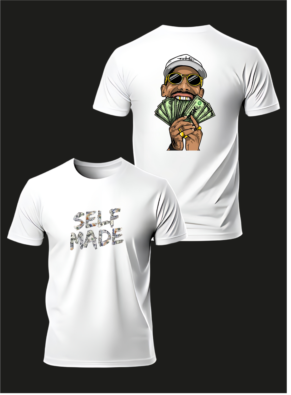 T-SHIRT ou SWEATSHIRT Motivant "SELF MADE "