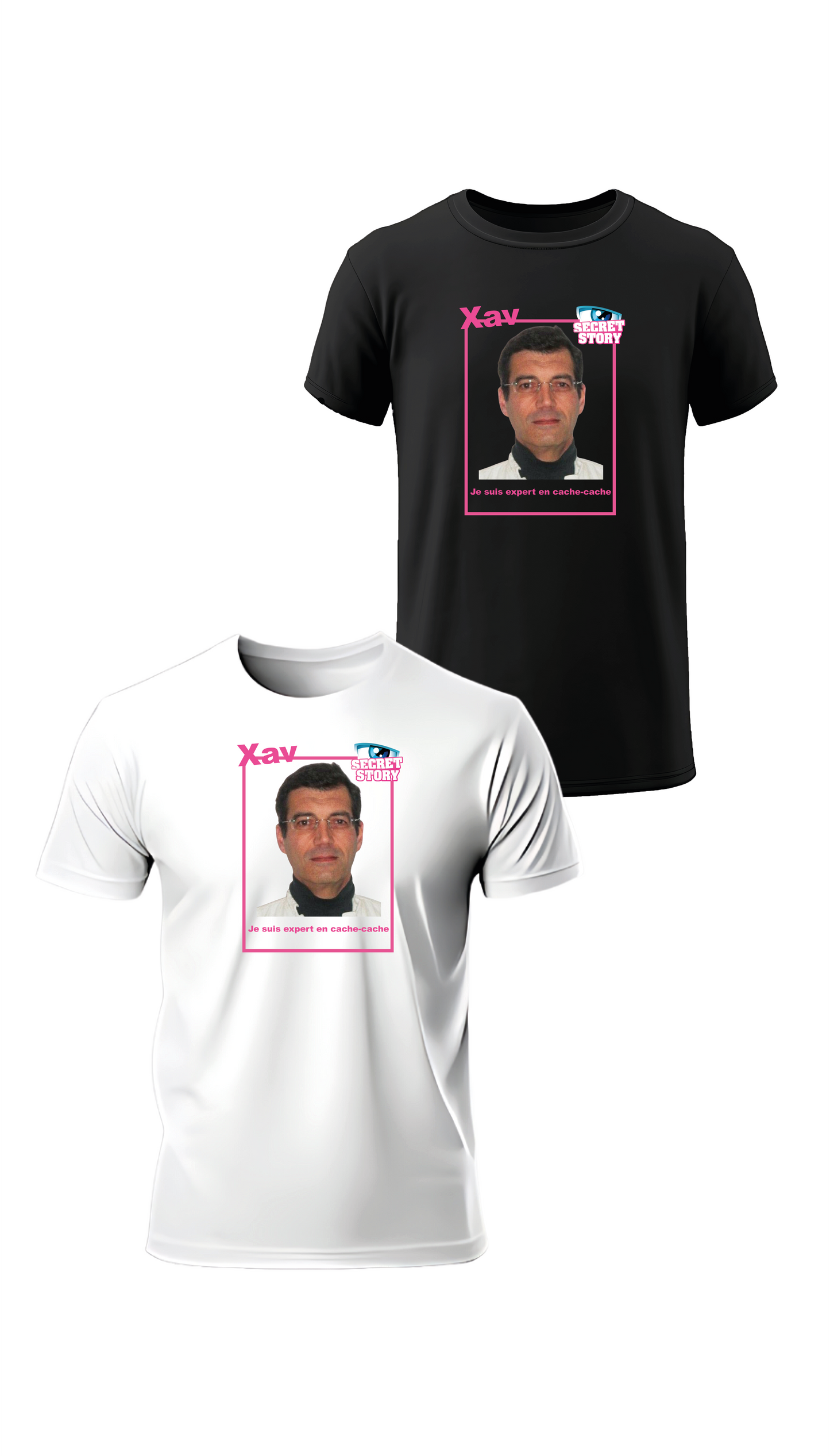 Xavier Dupont de Ligonnès Secret Story T-SHIRT or SWEATSHIRT (HUMOR!)