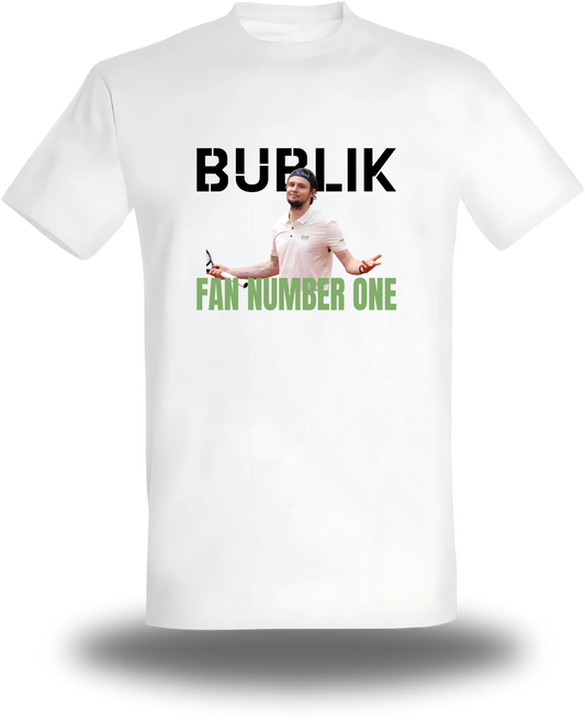 T-Shirt de Supporter personnalisable - T-Shirt Fan Number One