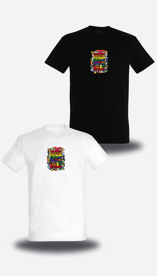 T-SHIRT LGBT - LOVE IS LOVE