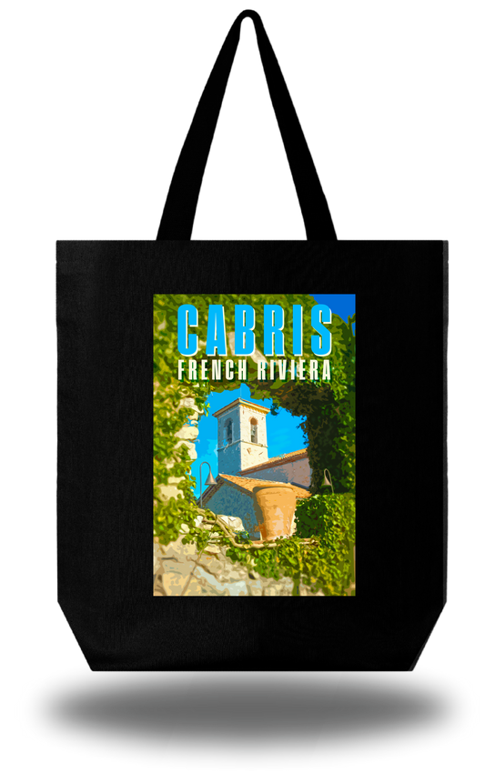 TOTE-BAG town of Cabris - French Riviera