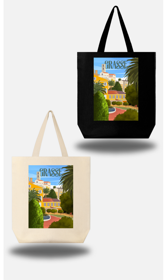 TOTE-BAG ville de Grasse