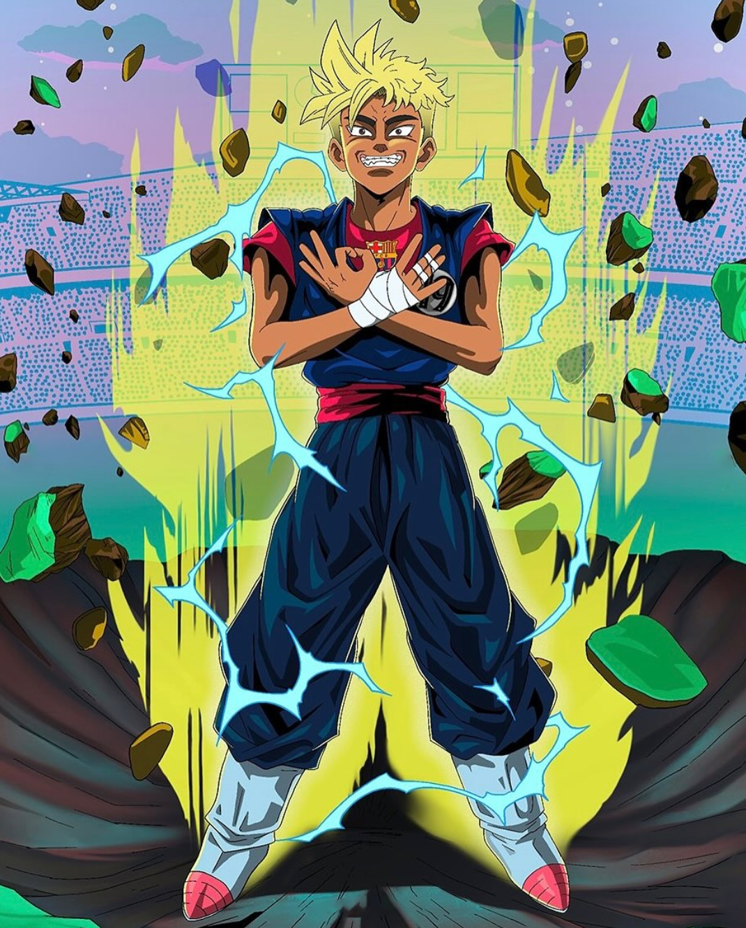 Lamine Yamal DBZ Sweatshirt
