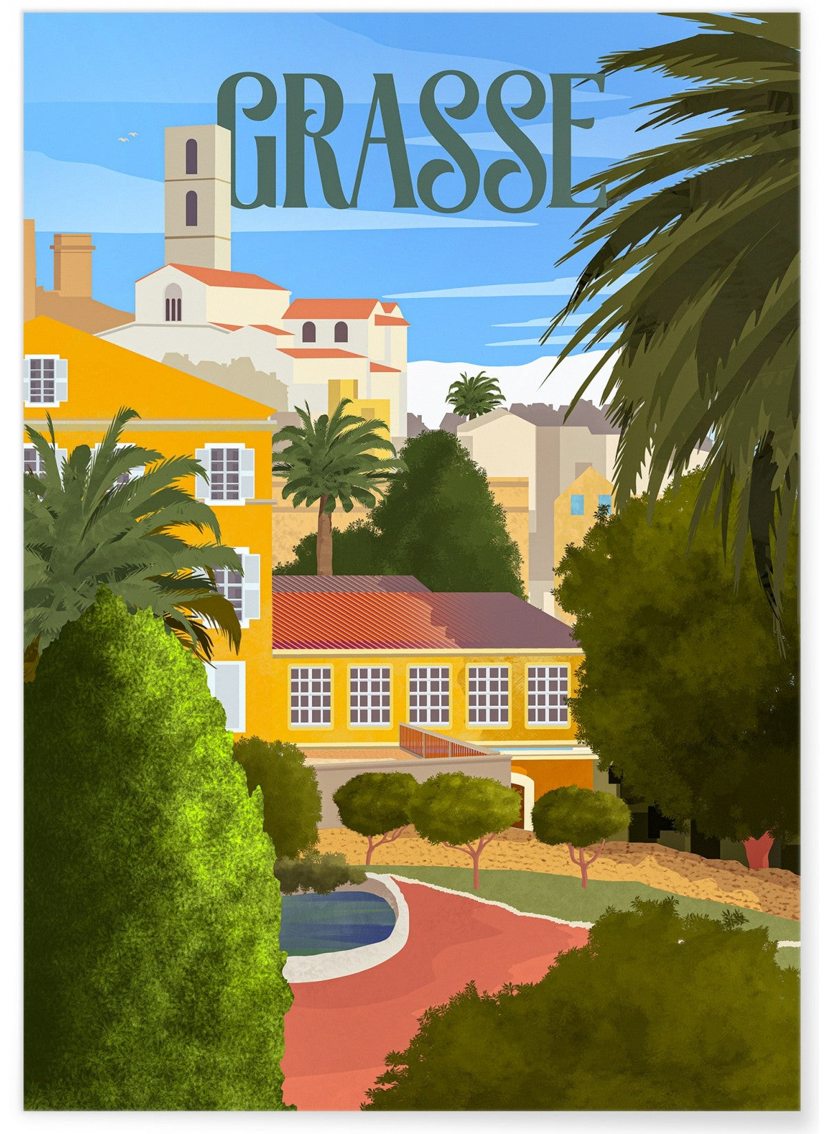 TOTE-BAG ville de Grasse