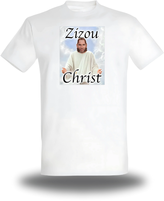 T-shirt Zizou Christ - Zidane Sélectionneur Équipe de France