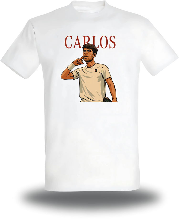 t-shirt tennis carlos alcaraz