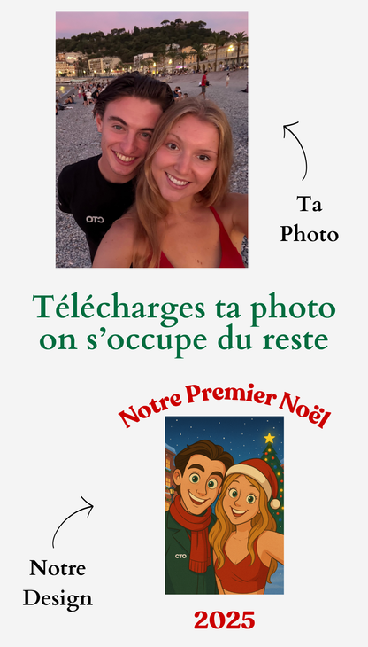 Sweatshirt Noel personnalisé