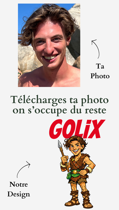 T-shirt Astérix personnalisable