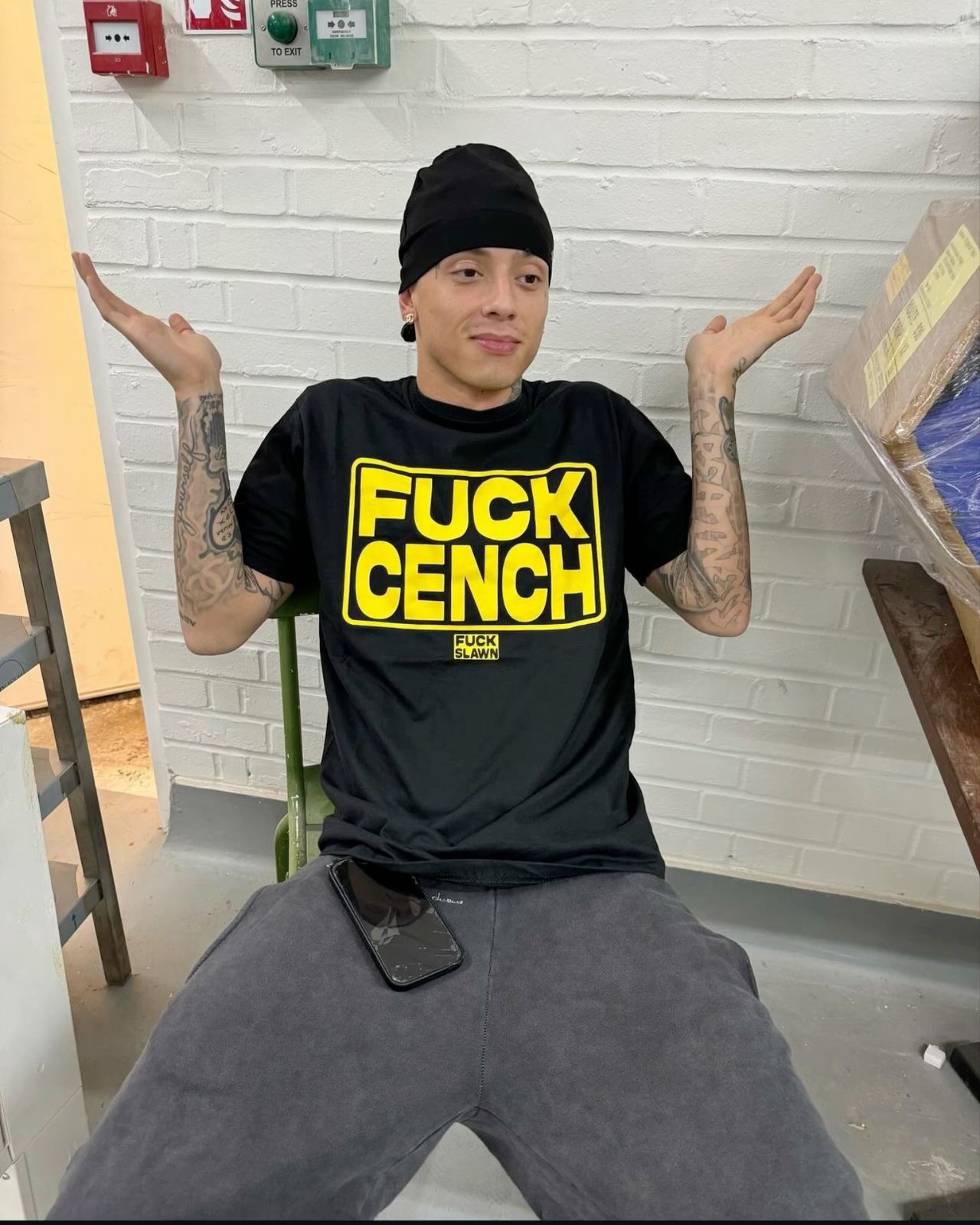 T-Shirt Fuck Cench - Central Cee