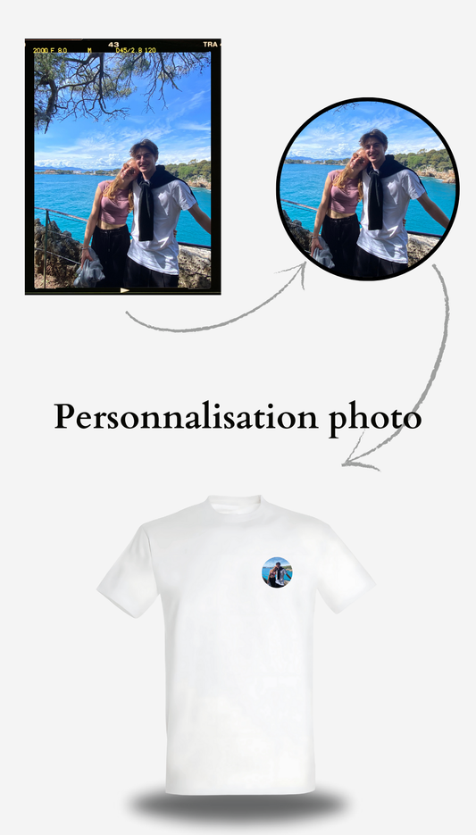 Camiseta con foto personalizada