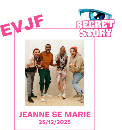 T-Shirt EVJF personnalisé Secret-Story