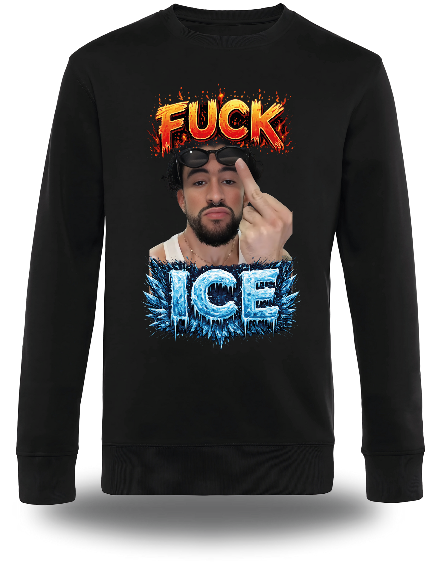 Sweatshirt Fuck ICE Bad Bunny
