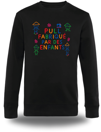 Sweatshirt Fabriqué par des Enfants Humour