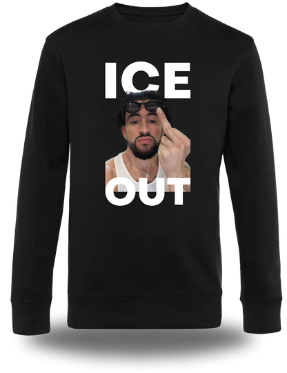 Sweatshirt ICE OUT Bad Bunny
