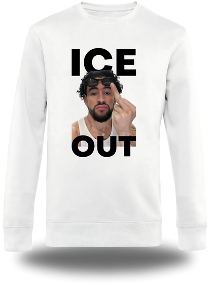 Sweatshirt ICE OUT Bad Bunny