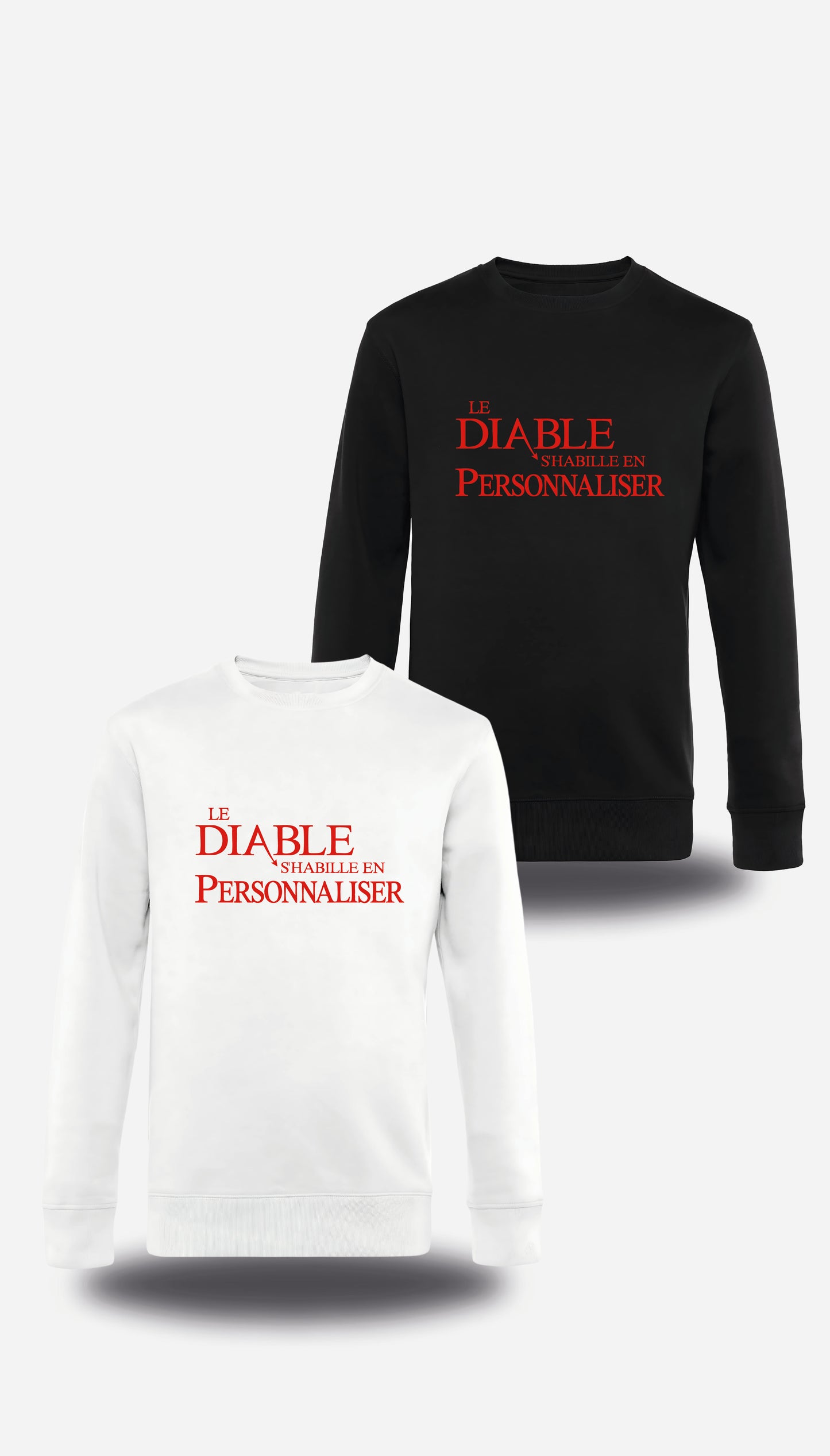 Sweatshirt Le Diable s'habille en Prada personnalisable