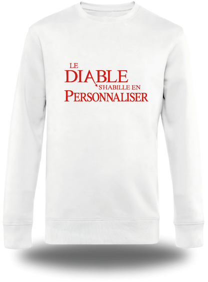 Sweatshirt Le Diable s'habille en Prada personnalisable