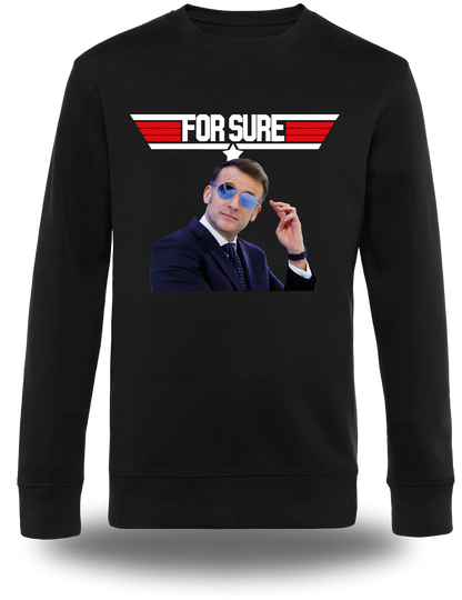 Sweatshirt Macron - For Sure