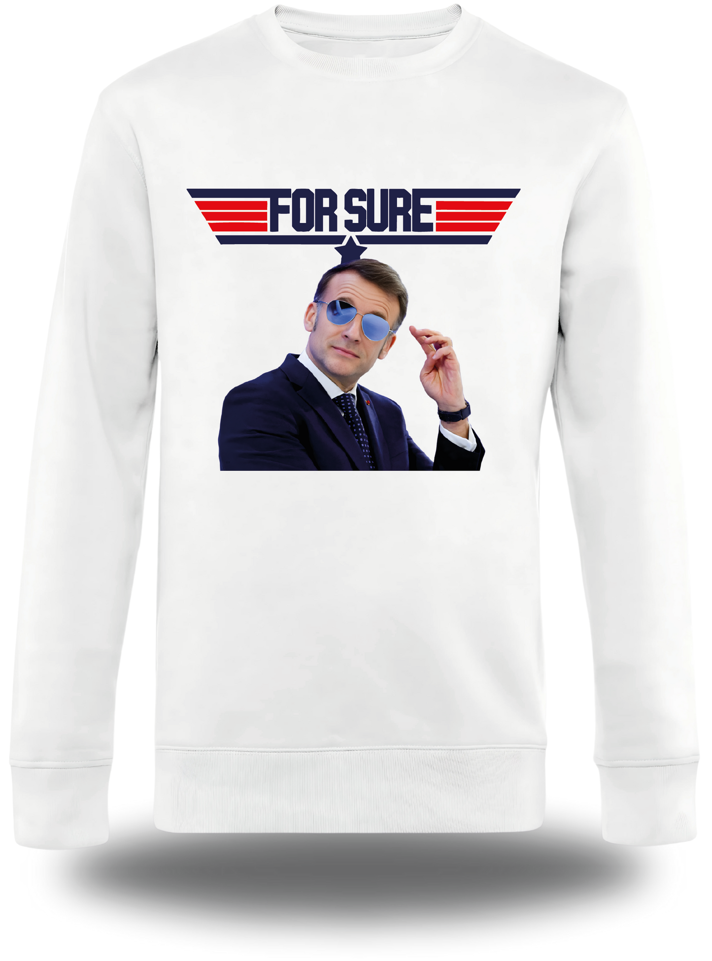 Sweatshirt Macron - For Sure