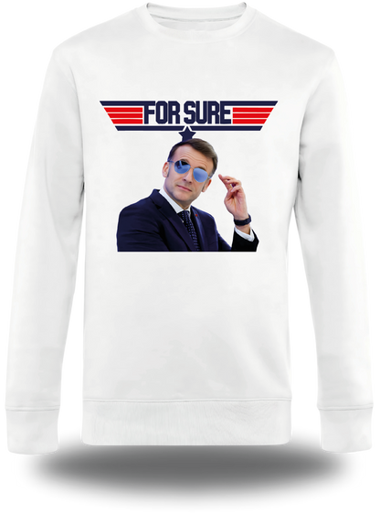 Sweatshirt Macron - For Sure