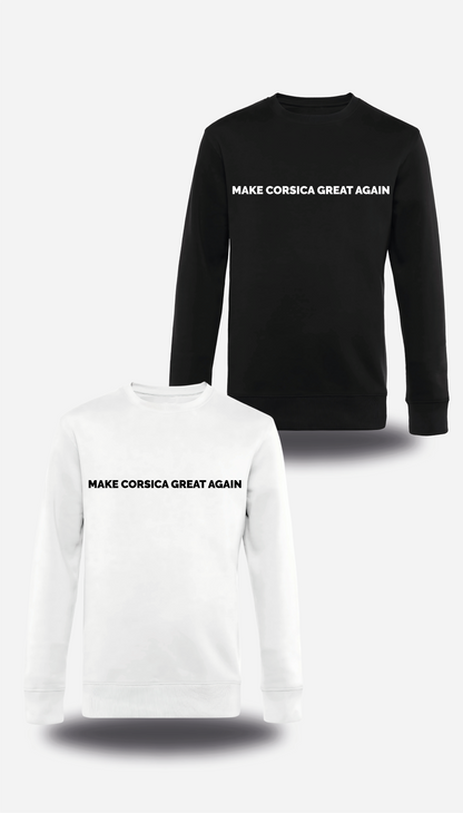 Sweatshirt Make Corsica Great Again