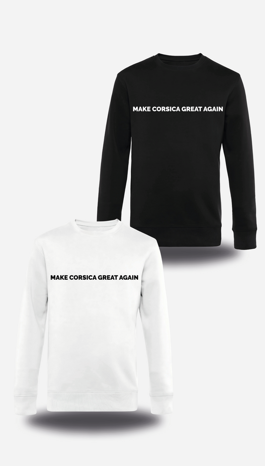 Sweatshirt Make Corsica Great Again