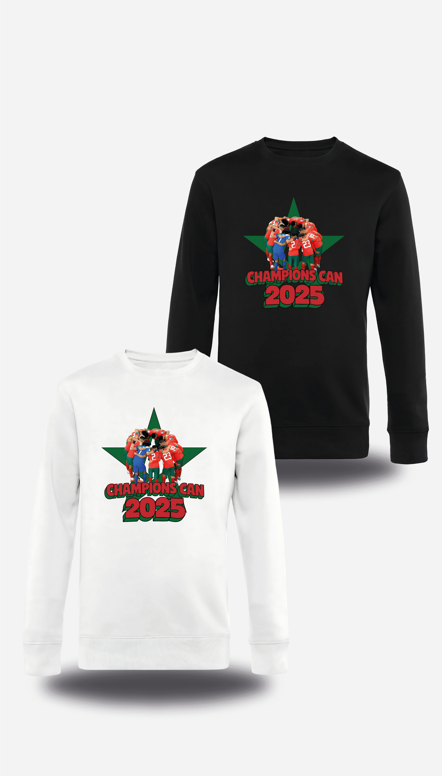 Sweatshirt Maroc Champions de CAN 2025