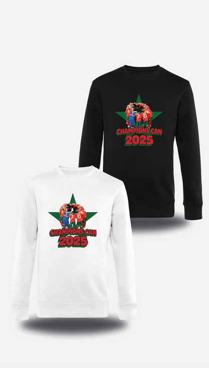 Sweatshirt Maroc Champions de CAN 2025