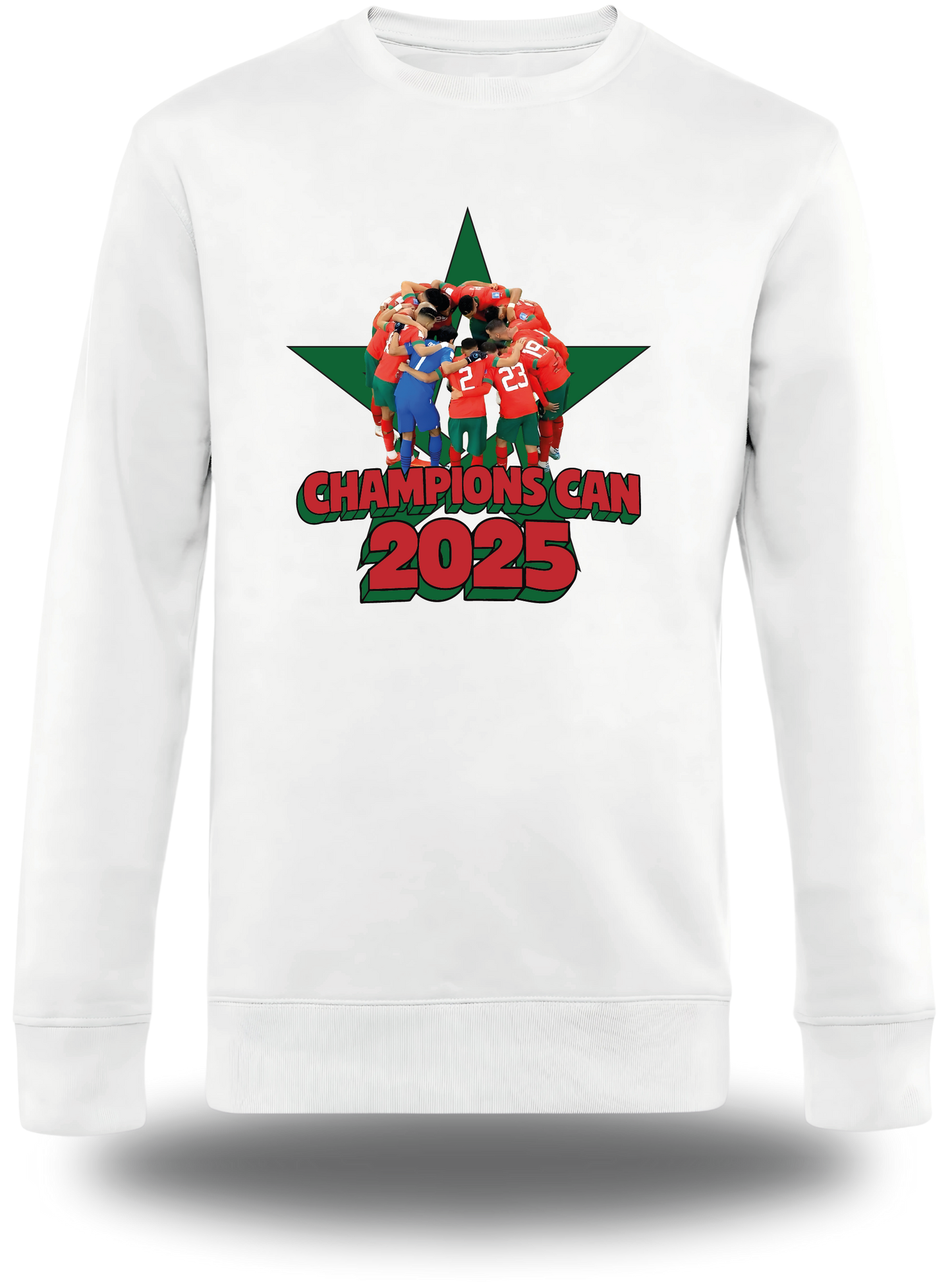 Sweatshirt Maroc Champions de CAN 2025