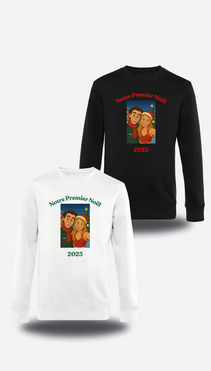 Sweatshirt Noel personnalisé