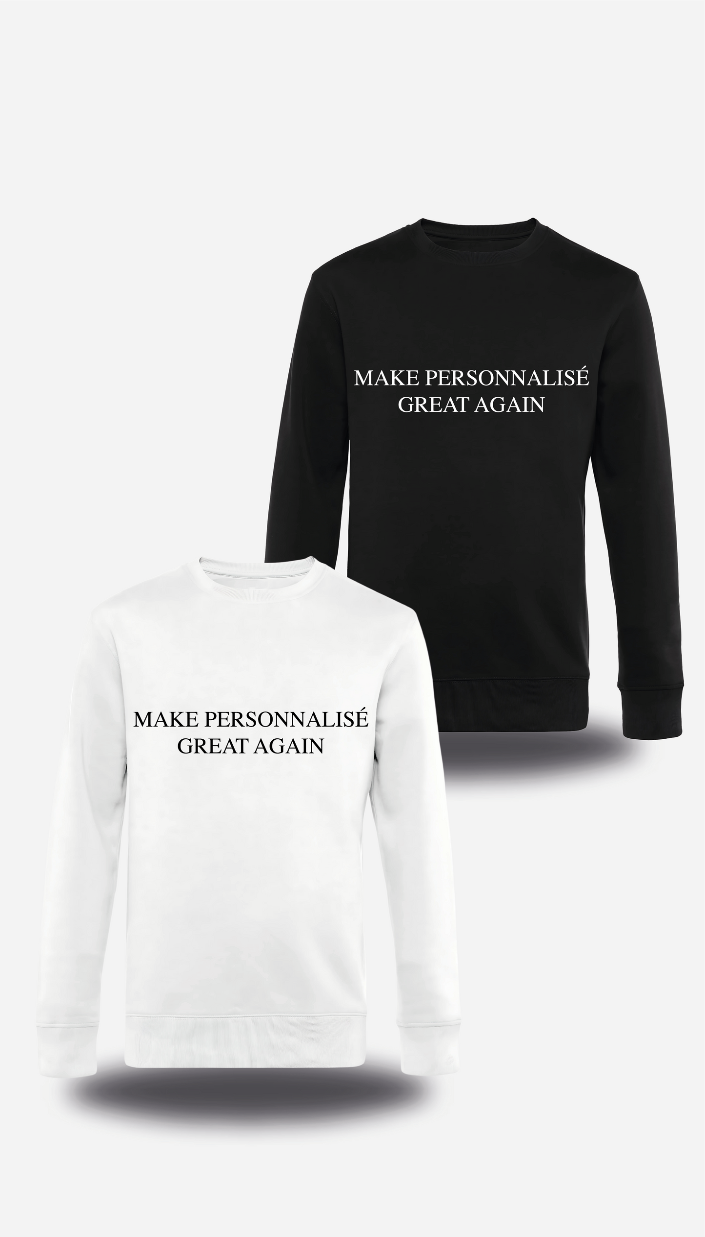 Sweatshirt personnalisable Make Great Again
