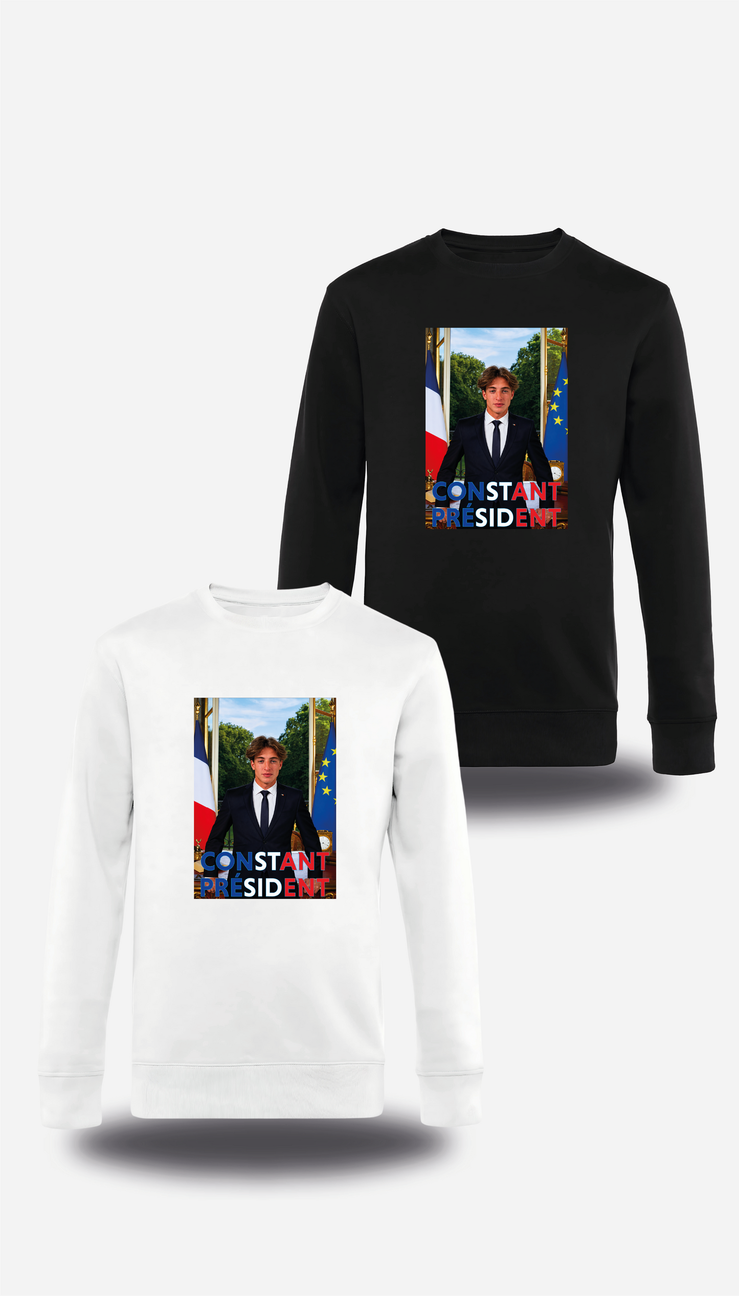 Sweatshirt personnalisé Président