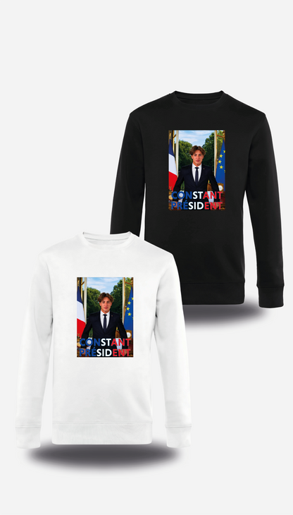 Sweatshirt personnalisé Président