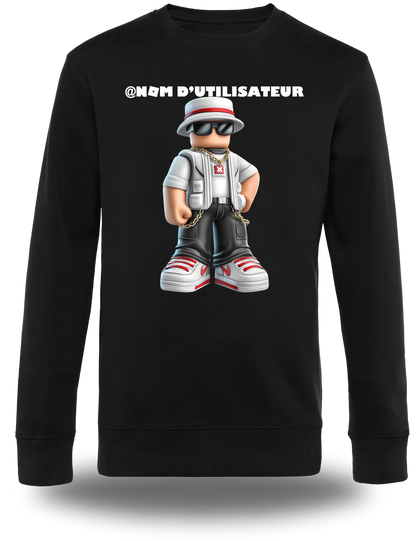 Sweatshirt Roblox personnalisable Skin