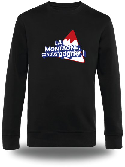 Sweatshirt La montagne ca vous gagne