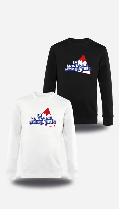 Sweatshirt La montagne ca vous gagne