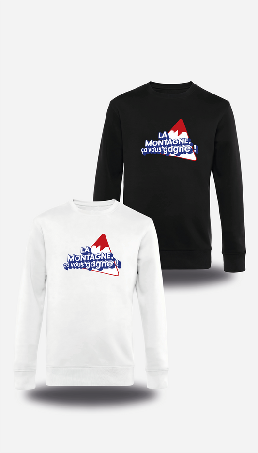 Sweatshirt La montagne ca vous gagne