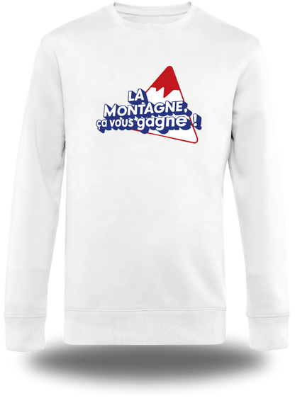 Sweatshirt La montagne ca vous gagne