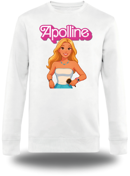 Sweatshirt Barbie personnalise